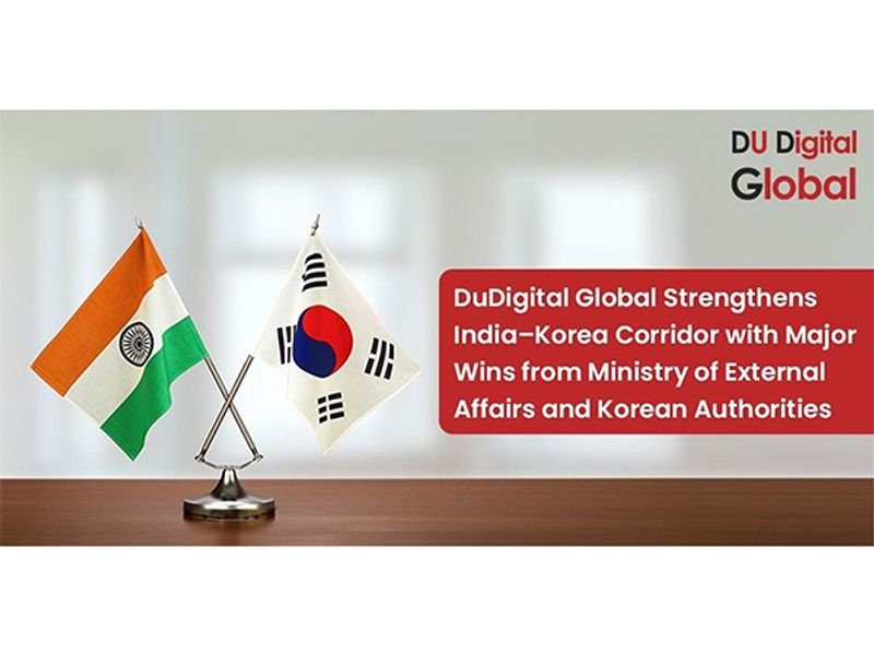 DuDigital Global Boosts India-Korea Mobility with Key Wins from MEA and Korean Authorities