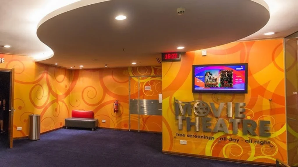 Free Movie Theaters at Terminal 2 and 3