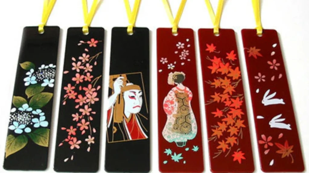 Lacquerware Bookmarks and Stationery