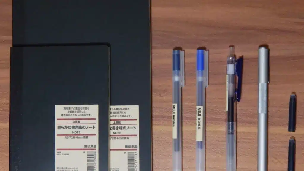 Refillable Pens and Notebooks
