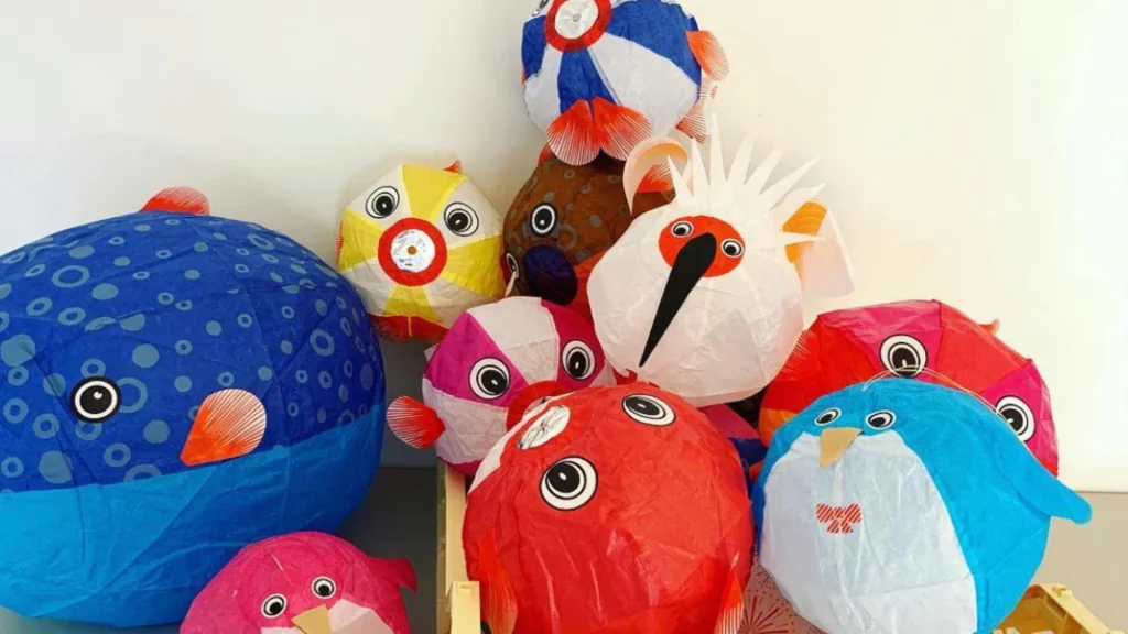 Washi Paper Balloons