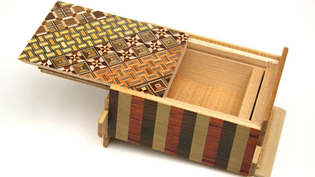 Yosegi Puzzle Boxes